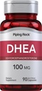 Piping Rock DHEA Supplement 100mg | for Men and Women | 90 Capsules | Dehydroepiandrosterone | Non-GMO, Gluten Free