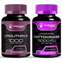 WELLNESS LABSRX Liposomal Urolithin A Capsules - Nattokinase Supplement Capsules | Bundle