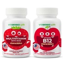 Niños Multivitamin Chewables + Vitamina B12 Chewables Bundle