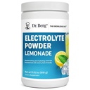 Dr. Berg Zero Sugar Hydration Keto Electrolyte Powder - Mejorado w / 1000 mg de Potasio & Real Pink Himalayan Salt (NOT Table Salt) - Lemonade Flavor Hydration Drink Mix Suplemento - 100 Servings