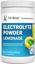 Dr. Berg Zero Sugar Hydration Keto Electrolyte Powder - Mejorado w / 1000 mg de Potasio & Real Pink Himalayan Salt (NOT Table Salt) - Lemonade Flavor Hydration Drink Mix Suplemento - 100 Servings