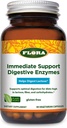 Udo's Choice Flora - Immediate Support Digestive Enzymes - Supports Lactose Digestion, Bloating, Heartburn & Gas - Contains 7 Enzymes - Gluten-Free - 90 Vegetarian Capsules