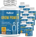 NuBest Grow Power - Powerful Bone Strength Formula for Children (10+) & Adolescentes - Asistencia Salud del Hueso Salud Sano, Salud General con Calcio, Vitamina D3, Fósforo, Magnesio &amp; Más - 12 Pack