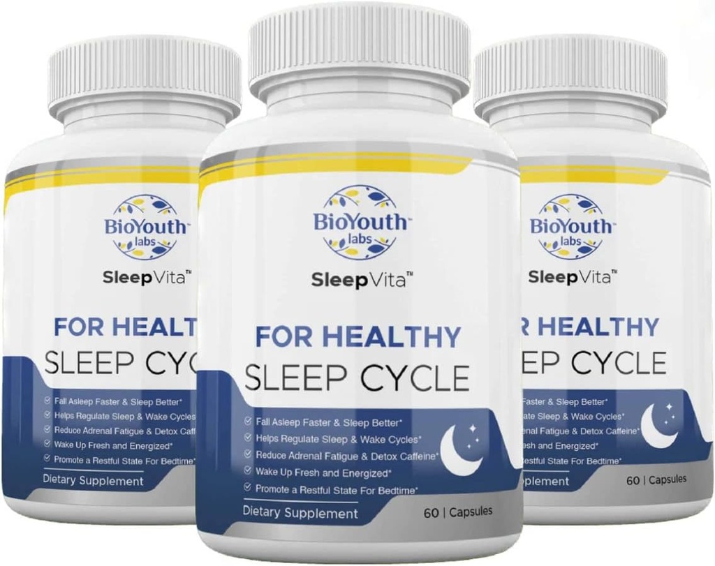 Suplemento de sueño natural SleepVitaTM