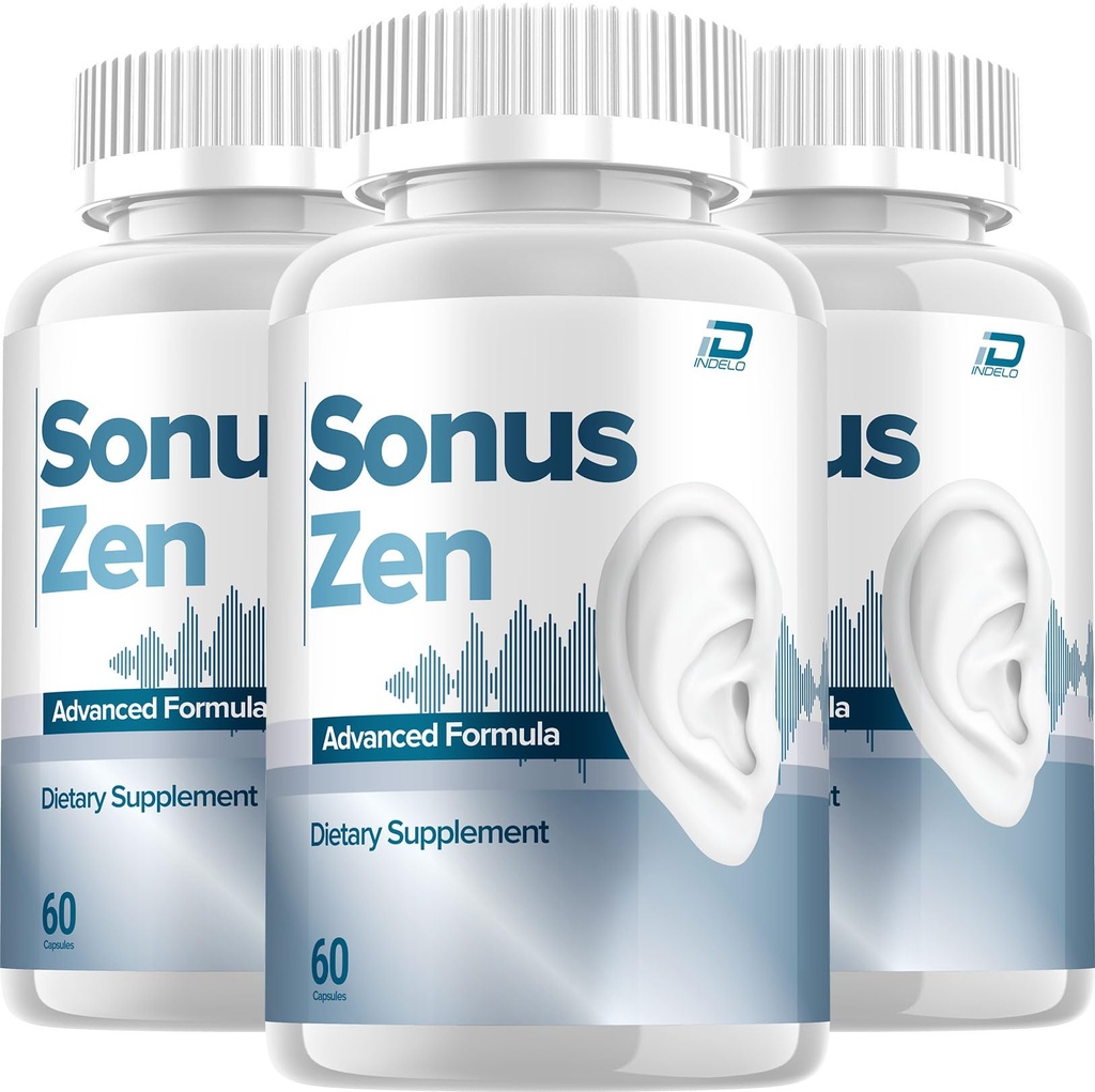 Sonus Zen Ear Support – SonusZen Natural Blend Supplement Advanced Formula Support Reviews (3 Pack - 180 Capsules)