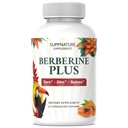 Berberine Plus Supplement 1200mg - Premium Berberine HCL - Berberine Plus Capsules Advanced Formula, Metabolic Support Supplement* - 60 Capsules