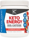 Ketologic KetoEnergy BHB (Watermelon) 30 Servimientos - BHB + Caffeine Exogenous Ketone Suplemento