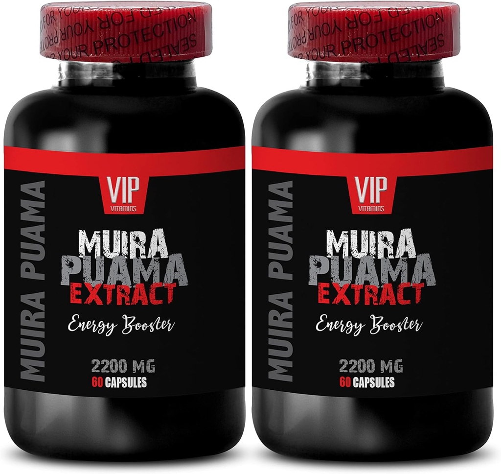 planta muira puama - MUIRA PUAMA EXTRACT - ENERGY BOOSTER - muira puama catuaba, muira puama para hombres, suplementos de adaptógenos, suplemento de apoyo al estado de ánimo, suplementos super antioxidantes, 2 Bot 120 Caps