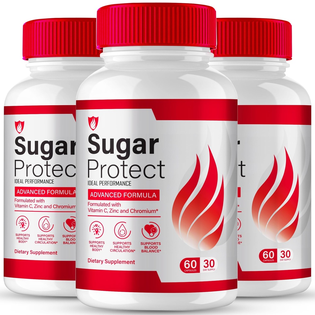 Sugar Protect Capsules, Advanced Sugar Protect Support Reviews (3 Pack)