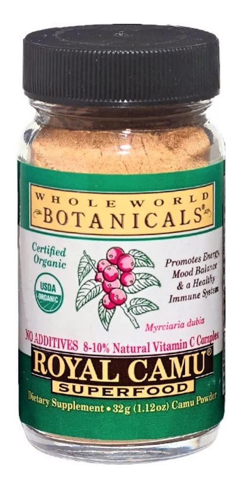 Royal Camu Camu Powder - Whole Fruit (Dark) Powder Natural Vitamin C Source - 32g