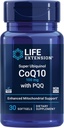 Optimizador de Energía Mitocondrial con PQQ y Super Ubiquinol CoQ10 con PQQ - 120 cápsulas y 30 Softgels