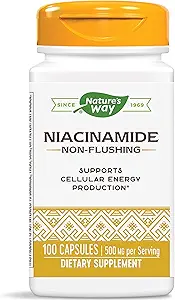 Camino de la Naturaleza Niacinamide 500mg - 100 cápsulas (4 Pack)