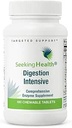 Buscando Digestión de la salud Intensivo Chewable, Suplemento de Enzima Digestiva Integral, soporta comodidad después de comer, vegano y vegetariano (180 tabletas masticables)*