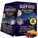 Dr. Price’s Natural Sleep Aid Powder – Berry-Citrus, 30 Packs | Sleep Powder Drink Mix with Magnesium, Microdose Melatonin & Tryptophan | Sleep Support for Adults | Doctor-Formulated, Made in USA
