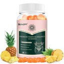 Pineapple Gummies for Women ph Premium Feminine Balance Gummies for Women Health Immune Support Vegan, Gluten-Free & Halal-60 Gummies-30 Servings (1)