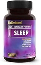 BioEmblem Natural Sleep Aid for Adults with Melatonin, Valerian Root, Suntheanine &amp; More peru Healthy Sleep Supplement ← Herbal Sleeping Pills ← 60 Capsules
