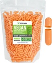XPRS Nutra Tamaño 00 Empty Capsules - 1000 Conde Vacío Cápsulas Vegan - Láminas Vacío Vegetarianas - DIY Cápsula Vegeta Filling- Veggie Pill Caps (Peach)