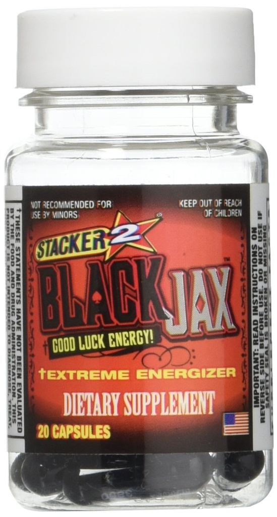 Stacker 2 Black Jax, Capsules, 20 capsules
