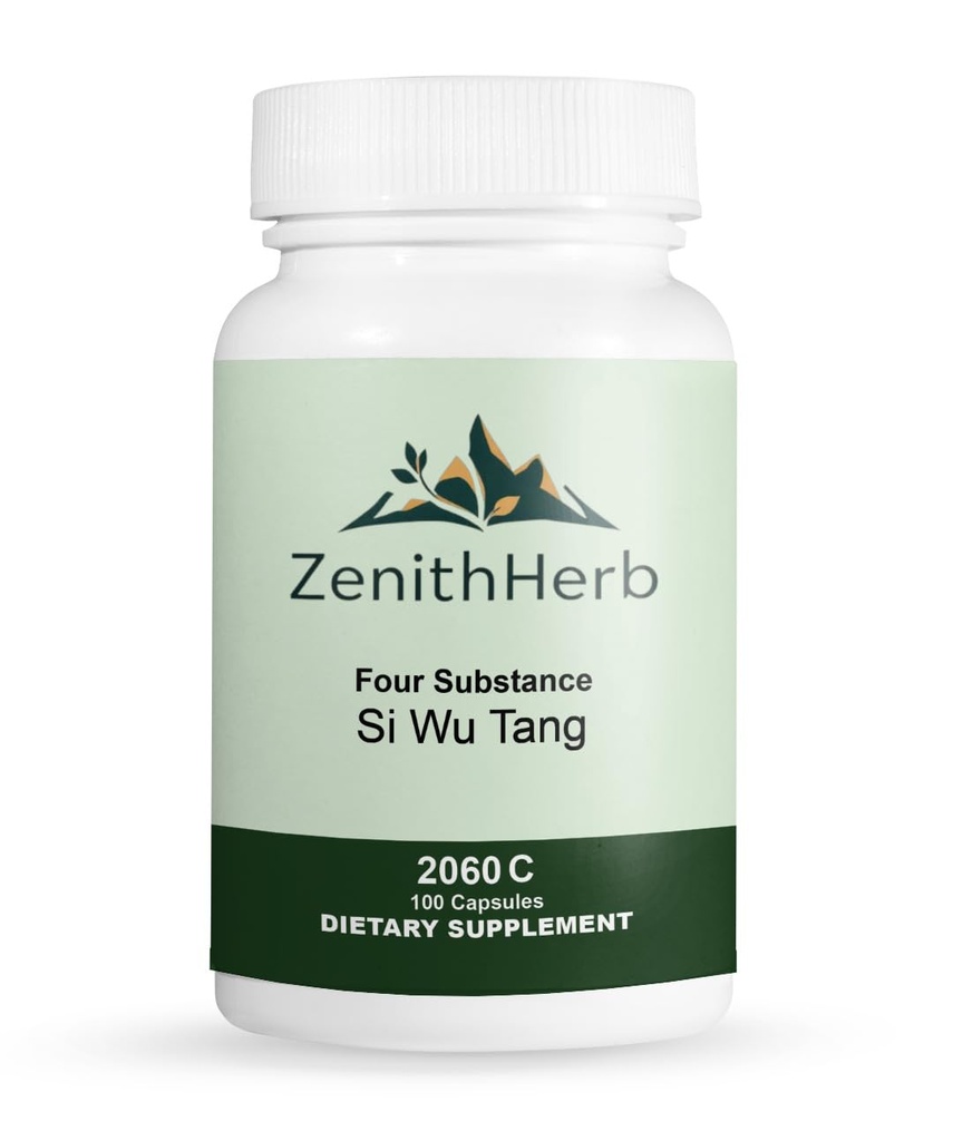 ZenithHerb-Four Substance, Herbal Supplement, 100 Capsules/Bottle, 2 Bottles
