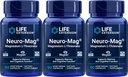 Life Extension Neuro-mag Magnesium L-threonate, 90 Count (Pack of 3)