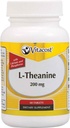 Vitacost L-Theanine - 200 mg - 60 Tablets