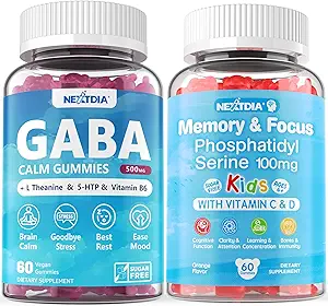 Phosphatidylserine gratis para niños + Gummies GABA