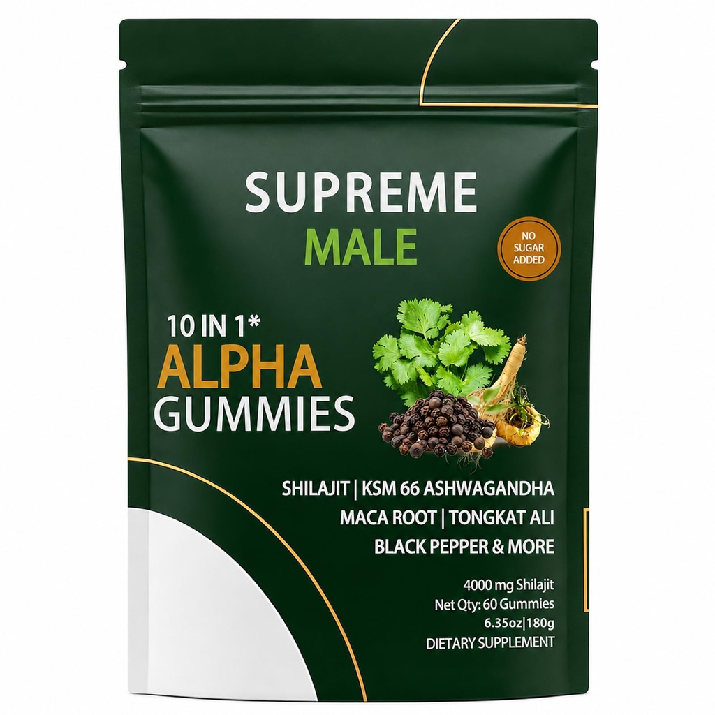 Alpha Gummies, 60 Gummies