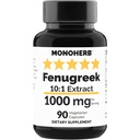MONOHERB Fenugreek Extract 1000 mg - 90 Vegetarian Capsules