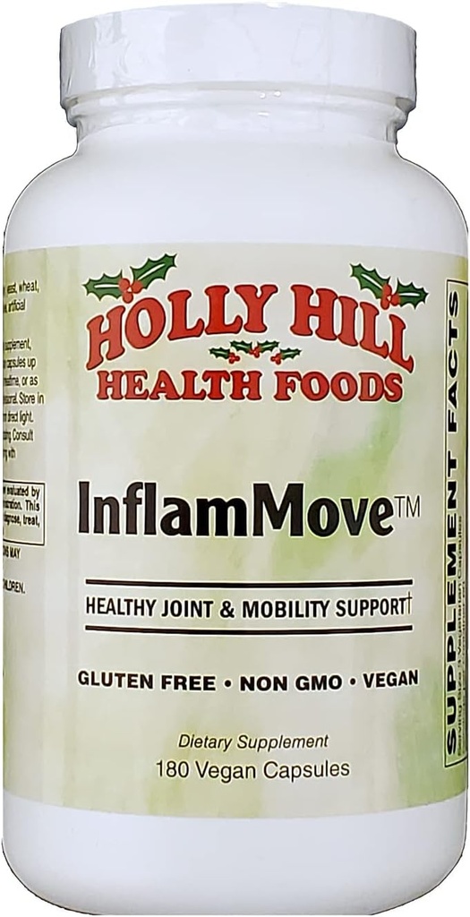 Holly Hill Health Foods, Inflammove (Healthy Joint " Mobility Support*), 180 Vegan Capsules