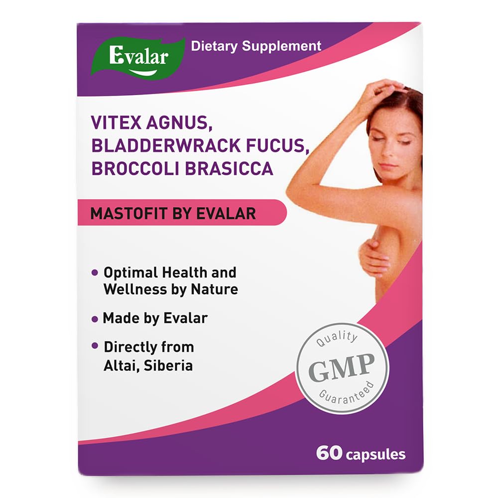 Evalar Vitex Chaste Tree Bladderwrack Fucus Extracto Mástofit Herb 100 Tab