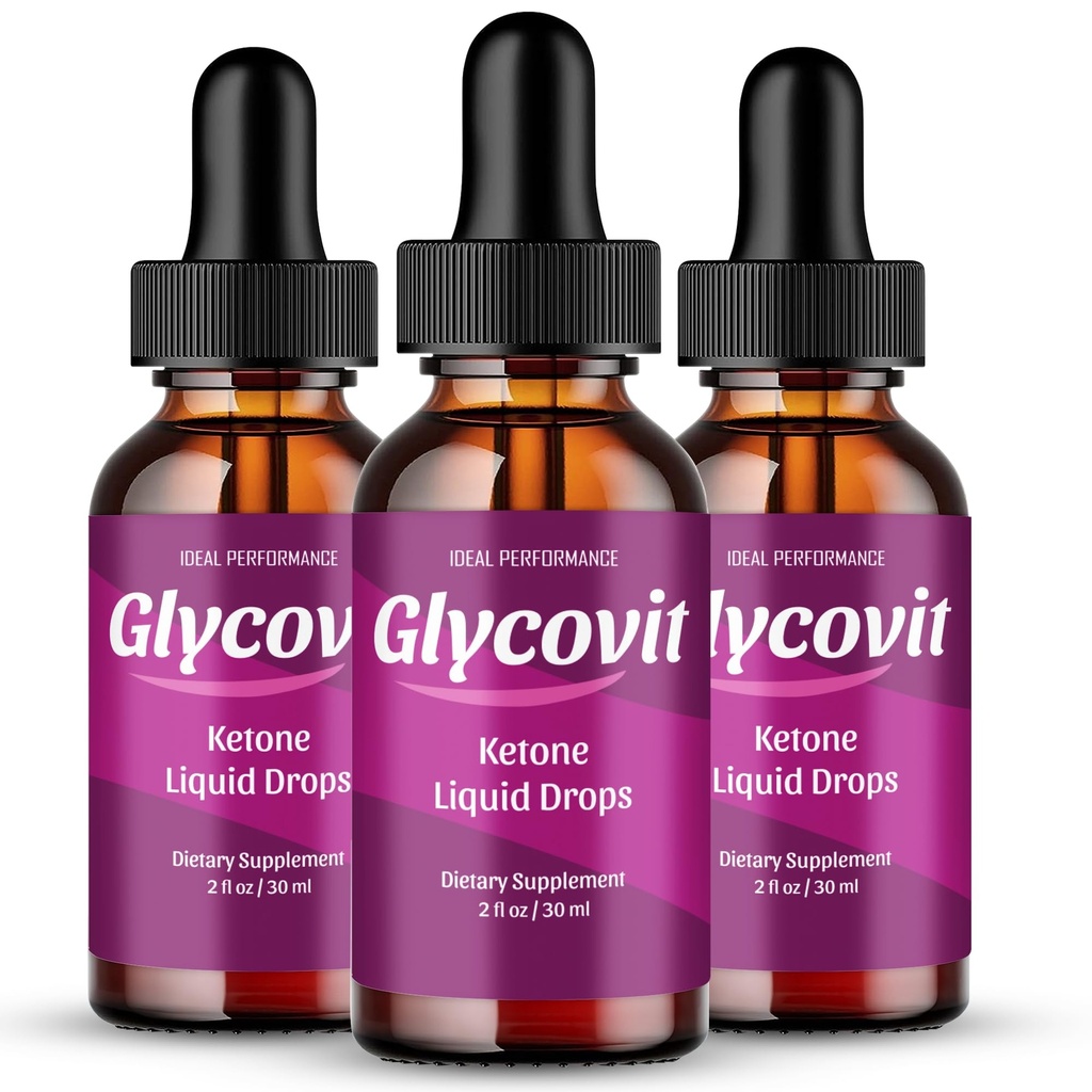 IDEAL PERFORMANCE Glycovit Drops, Glycovit Dropper Reviews (3 Pack)