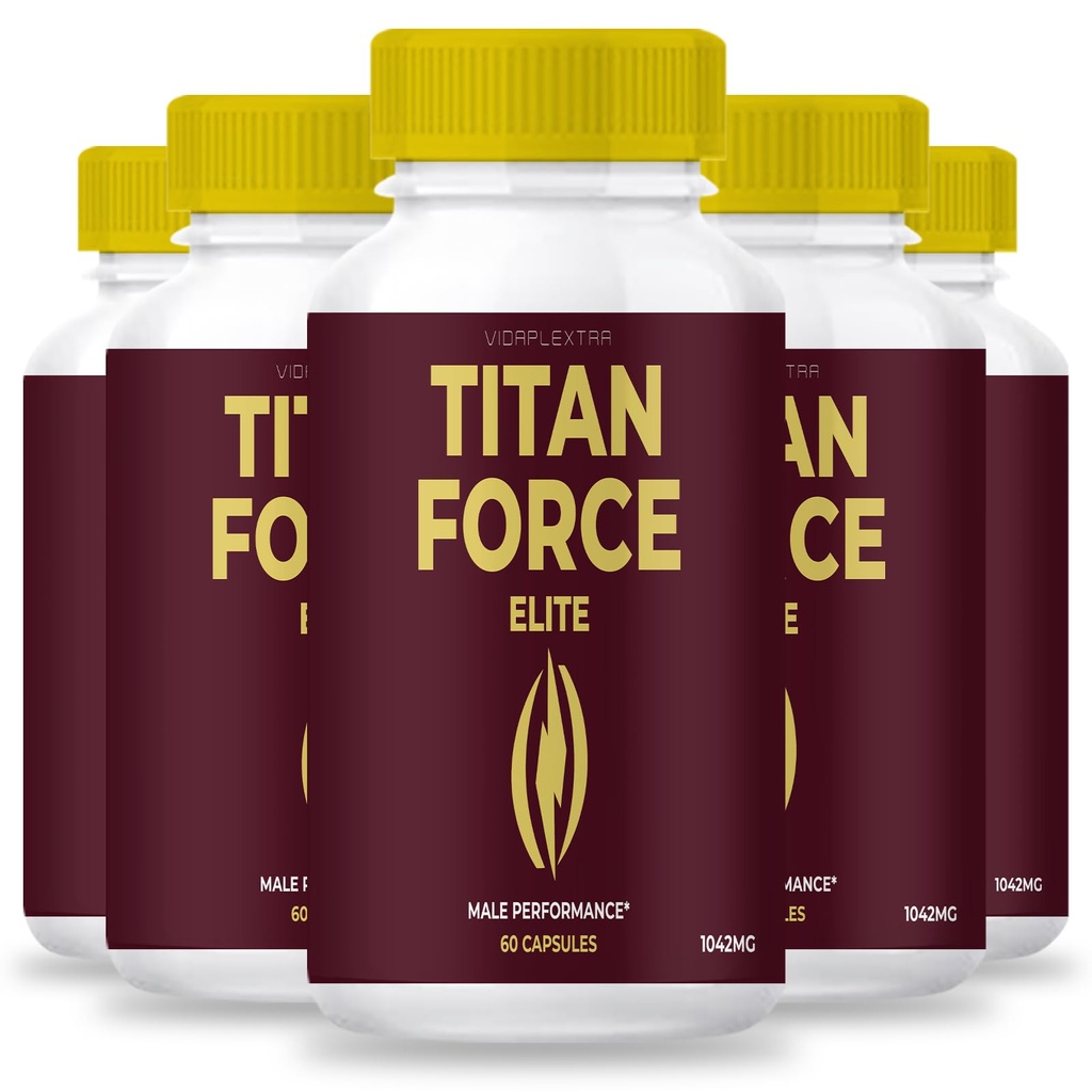 Titan Force - Titan Force Mens Capsules (5 Pack, 300 Capsules)