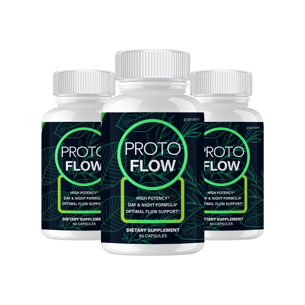 Proto Flow - Proto Flow Male Capsules (3 Pack, 180 Capsules)