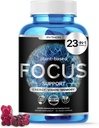 Python Focus - Suplemento Nootrópico de Cerebro - Memoria Boost, Concentración " Función Cognitiva - 60 Chews Vegan con Lions Mane, Lutein " AREDS 2 Vitaminas