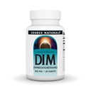 Source Naturals DIM, Diindolylmethane 200mg with BioPerine, Vitamin E & More - 30 Tablets