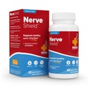 Remedios Redd, Escudo Nerve, soporta la estructura y la circulación de Nerve saludable, 60 cápsulas Vegan