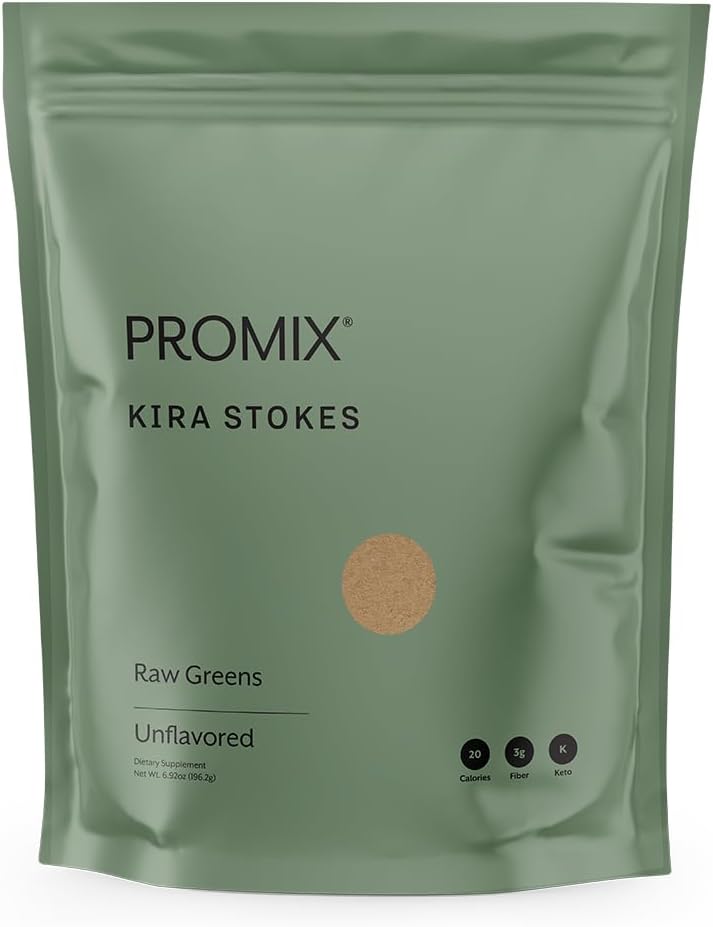 ProMix Nutrition Raw Greens Superfood Blend - Sprouted Alfalfa, Wheatgrass, Ashwagandha, " Rhodiola - 30 Servings