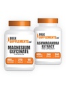 Magnesium Glycinate Capsules 240ct + Ashwagandha Capsules 240ct Bundle