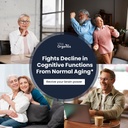 Brain Fuel+ DMAE Blend Memory Supplement for Focus, Mood, Mental Energy for Busy Men & Women - 60 Capsules, Made in USA