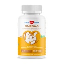 Omega 3 Fish Oil for Dogs - 120 Chewable Tablets - with Omega 3, 6, and 9, Vitamin E for Dog Shedding, Itchy, Dry Skin, Joint & Heart Support (Chewable Tablets)