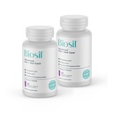 Biosil Advanced Hair + Nail Care - 60 Capsules, Pack of 2 - Grow, Strengthen & Thicken Hair and Nails - with Patented ch-OSA & Biotin - 60-Day Supply