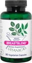Vitanica BreastBlend, Asistencia para el cuidado de la mama, Vegan, 90 cápsulas