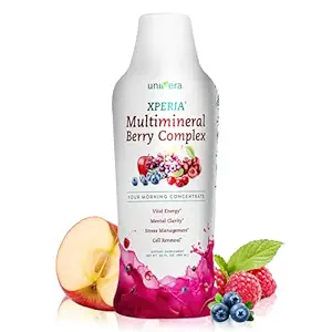 Xperia Concentrate, Liquid, Herbal Multimineral, Multivitamínico para mujeres y hombres, Ashwagandha, Natural Energy Boost, Agave syrup & Stevia, 30 Fl oz. (30-Day Supply)