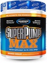 Gaspari Nutrition SuperPump MAX, The Ultimate Pre Workout Powder, Sostened Energy Preworkout, Nitric Oxide Booster, Muscle Growth, Recovery & Replenishes Electrolytes (40 Serving, Orange Cooler)