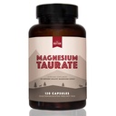Magnesium Taurate 750mg (150mg Elemental Magnesium) – 120 Vegetarian Capsules – High-Absorption Magnesium Taurate Supplement for Heart, Muscle, and Nerve Support – Non-GMO, Gluten-Free, Made in USA