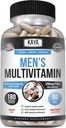 Kaya Naturals Multivitamin for Men - Men's Prostate Multivitamin - Multi Mineral Daily Supplement - Pills for Men - Supports Healthy Prostate - Vitaminas para Hombres - 180 Veggie Capsules