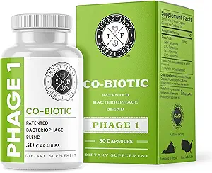 Intestinal Fortitude Phage 1 - Ultimate Gut Health Supplement, Total Restore Intestinal Defense, Patented Bacteriophage Blend for Gut Support, Digestive & Immune System Health, Destroy Bad Bacteria