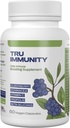 Tru Immunity Boost, Immune Support Suplemento, Immune Booster Vitaminas para Adultos con Elderberry, Echinacea, Vitamina C, Propolis y Beta Glucans, 60 cápsulas Vegan