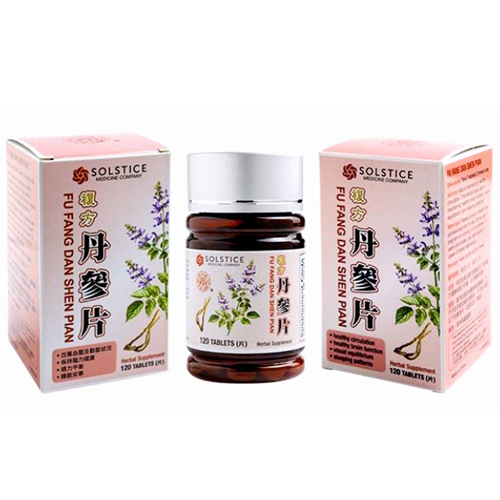 Yu Lam Fu Fang-Danshen Herbal Supplement, 120 Tablets