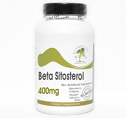 Beta Sitosterol 400mg ~ 180 Capsules - No Additives ~ Naturetition Supplements